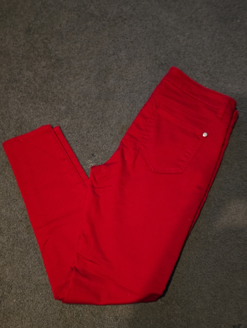 Tinseltown Bright Red Skinny Jeans